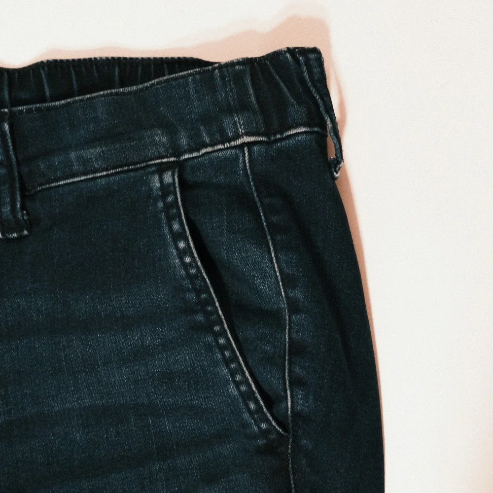 Torrid Jeans Womens 18W Blue Drawstring Weekend‎ Boyfriend Plus Size 1 - Picture 6 of 13